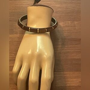 Elegant Brown Bangle Bracelet